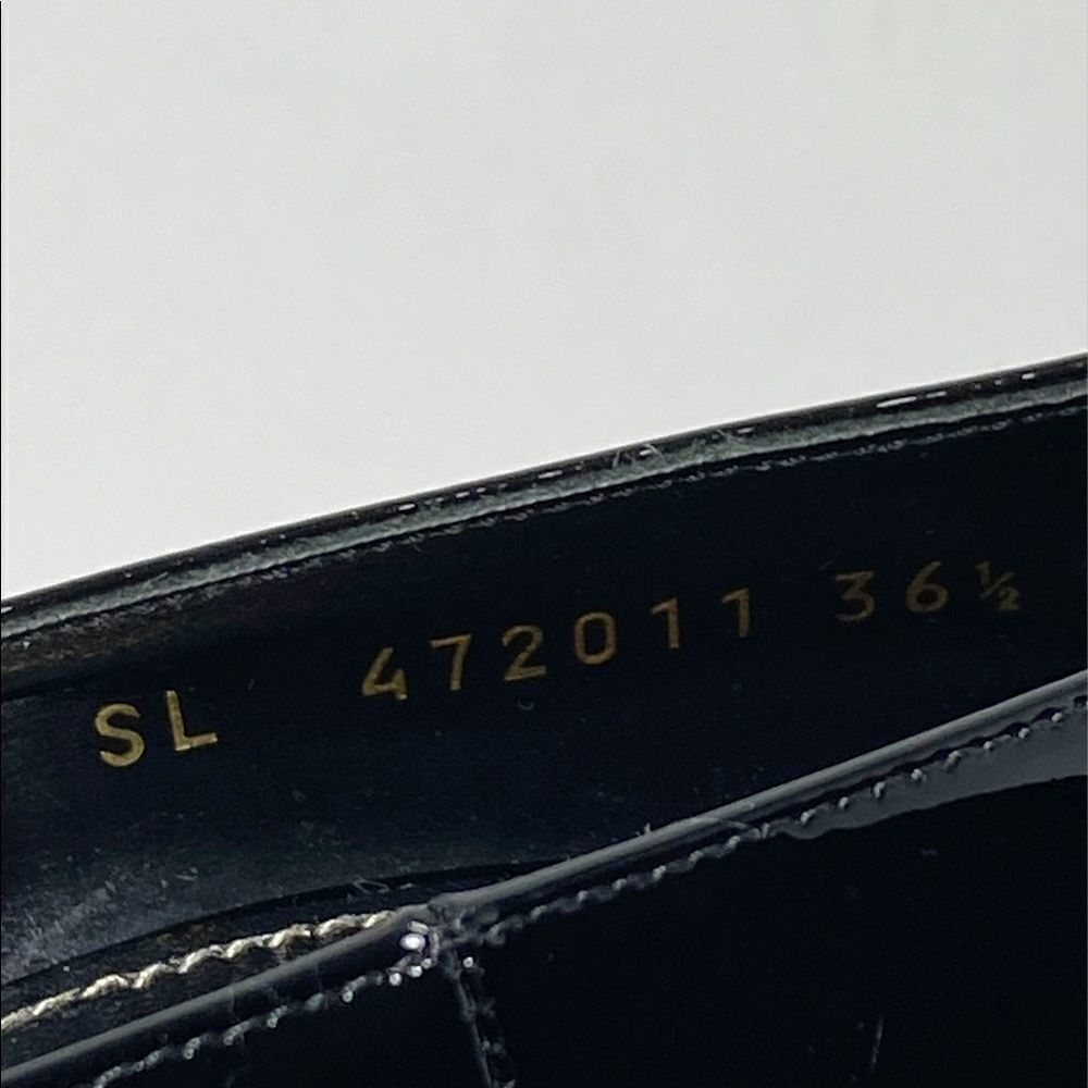 Saint Laurent Opyum Point-Toe Patent Leather Pumps size 36.5 - Picture 7 of 12